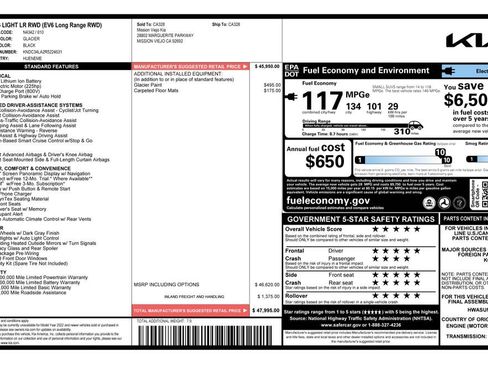 Used 2024 Kia EV6 Light image 5