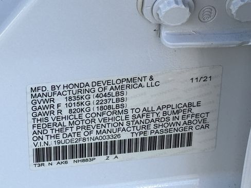 Used 2022 Acura ILX w/Technology/A-SPEC Package image 39