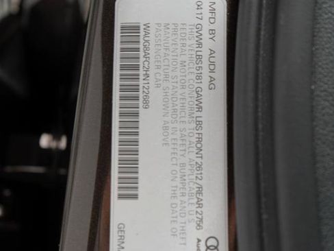 Used 2017 Audi A6 2.0T Premium Plus w/ Premium Plus Package AWD/4WD image 90