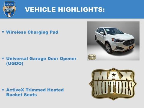Used 2024 Ford Edge SEL w/ Convenience Package AWD/4WD image 12