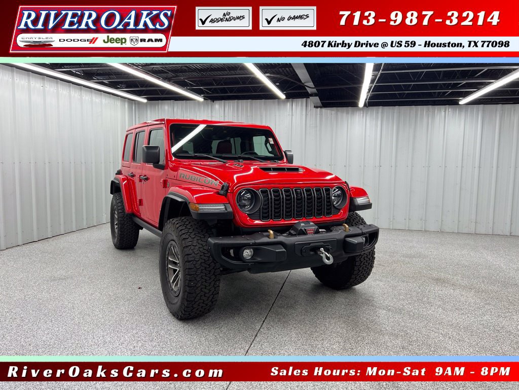 Used 2024 Jeep Wrangler Unlimited Rubicon 392 AWD/4WD image 1