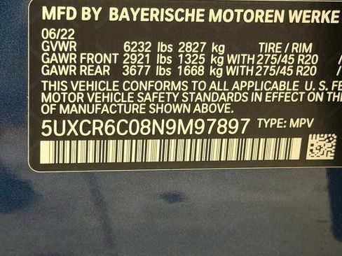 Used 2022 BMW X5 xDrive40i w/ M Sport Package AWD/4WD image 45