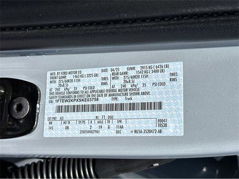 New 2025 Ford F150 STX w/ STX Black Appearance Package image 42