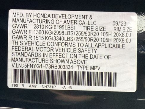 Used 2024 Honda Pilot Touring image 19