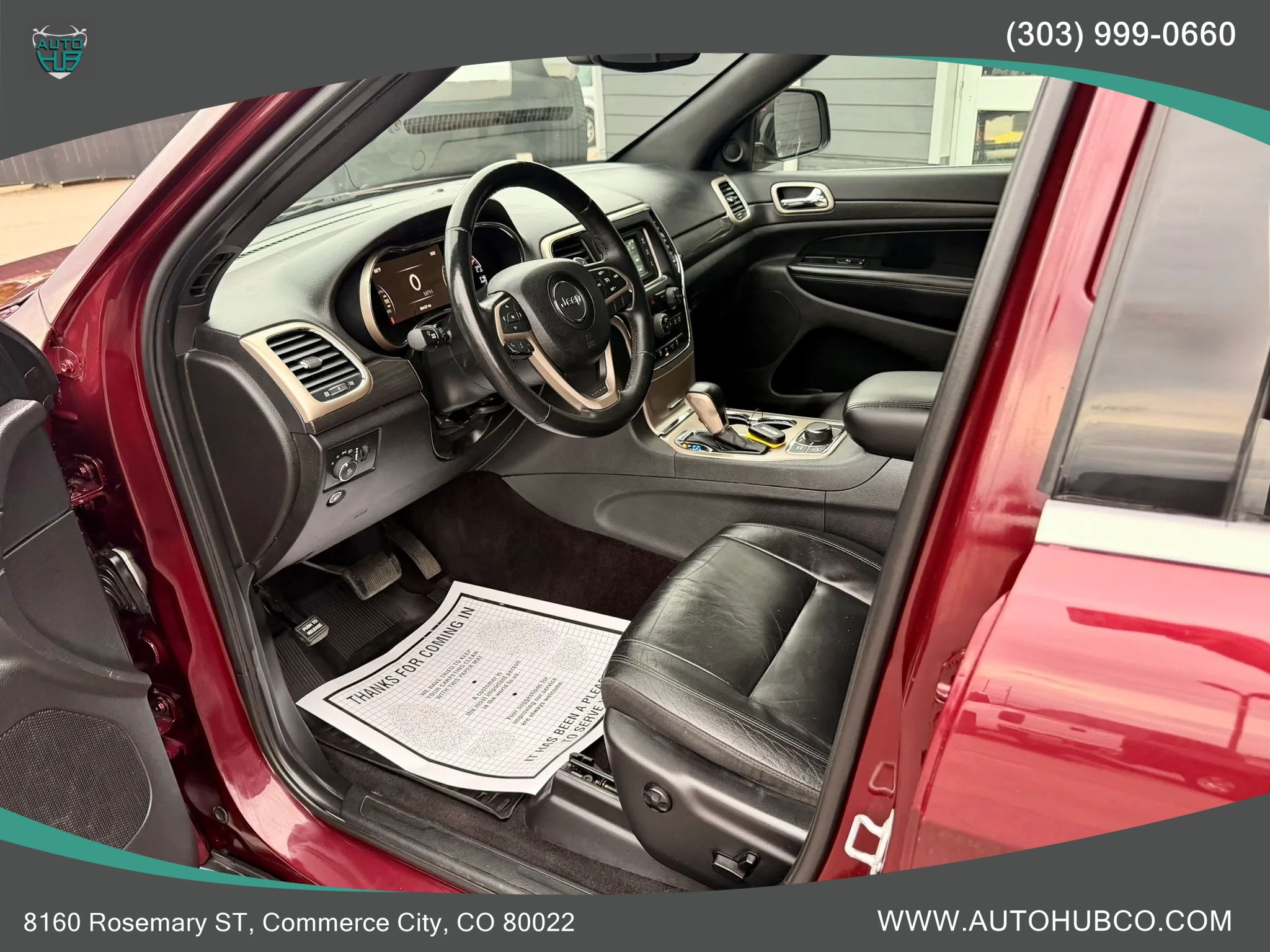 Used 2017 Jeep Grand Cherokee Laredo w/ Quick Order Package 23E AWD/4WD image 9