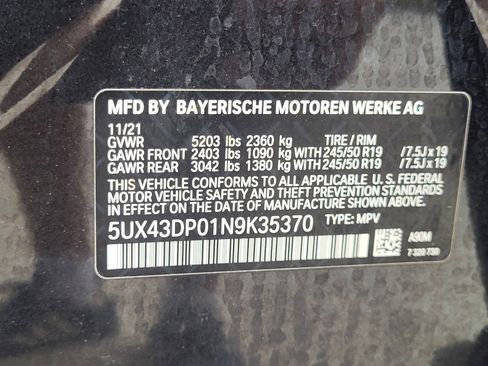 Used 2022 BMW X3 sDrive30i w/ Convenience Package RWD image 33