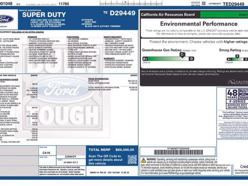 New 2026 Ford F250 Lariat w/ Black Appearance Package AWD/4WD image 64