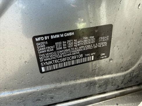 Used 2015 BMW X5 M AWD/4WD image 19