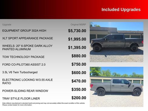 Used 2021 Ford F150 XLT w/ Equipment Group 302A High AWD/4WD image 4