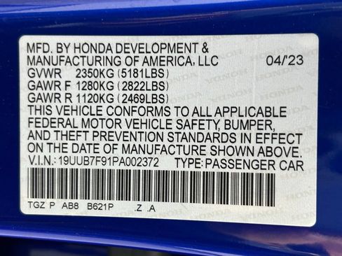 Used 2023 Acura TLX Type S AWD/4WD image 41