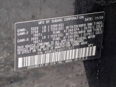 Certified 2025 Subaru Outback Onyx Edition XT image 15