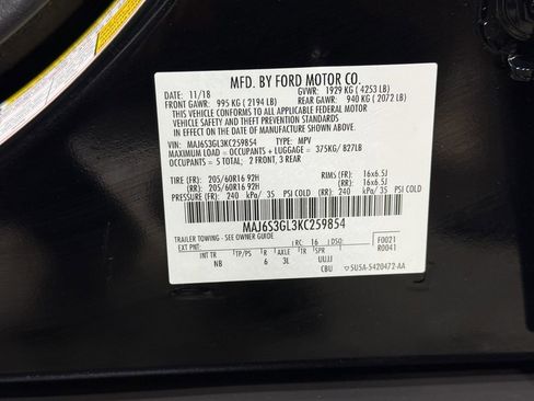 Used 2019 Ford EcoSport SE w/ SE Convenience Package image 23