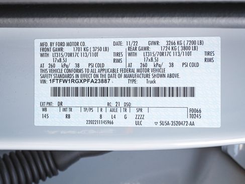 Used 2023 Ford F150 Raptor w/ Raptor Carbon Fiber Package image 38