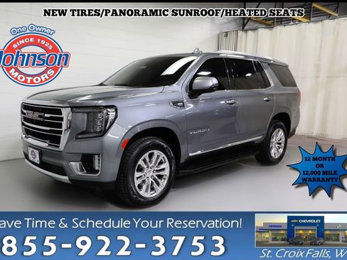 Used 2022 GMC Yukon SLT w/ SLT Premium Package AWD/4WD image 1