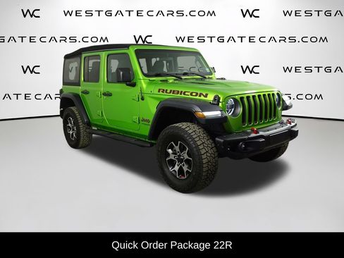 Used 2020 Jeep Wrangler Unlimited Rubicon w/ Steel Bumper Group AWD/4WD image 2