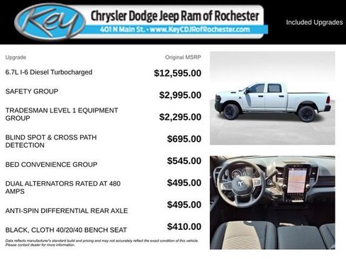 New 2025 RAM 2500 Tradesman w/ Safety Group image 3