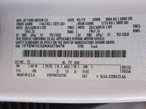 Used 2019 Ford F150 Lariat image 49