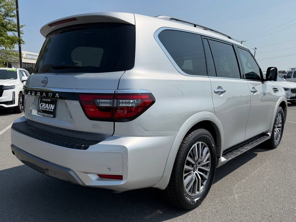 Used 2023 Nissan Armada SL w/ Captain's Chairs Package RWD image 7