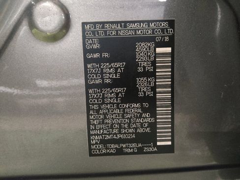 Used 2018 Nissan Rogue S FWD image 33
