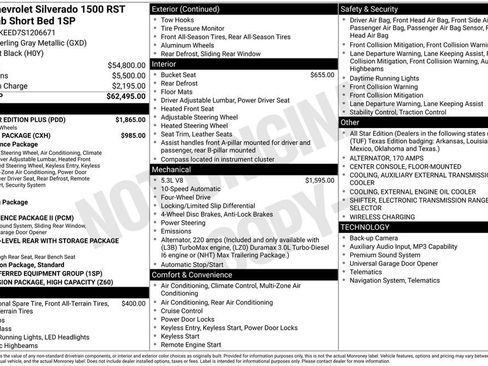 Used 2025 Chevrolet Silverado 1500 RST w/ All Star Edition Plus AWD/4WD image 23