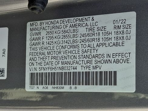 Used 2022 Honda Pilot EX-L image 28