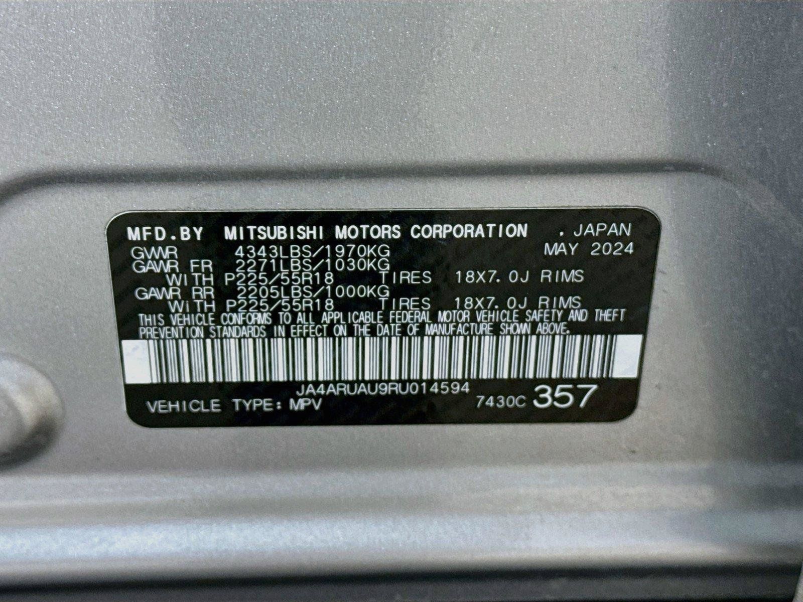 Used 2024 Mitsubishi Outlander Sport ES AWD/4WD image 22