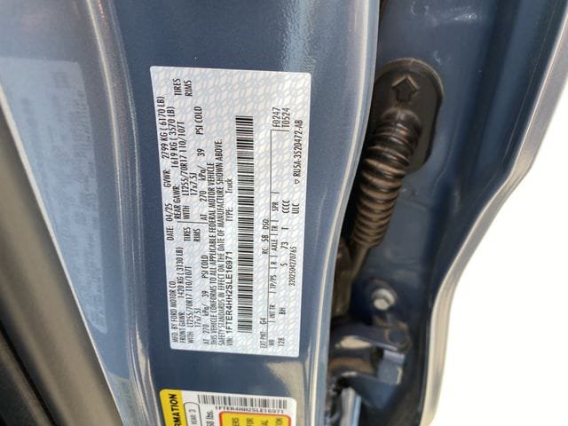 New 2025 Ford Ranger XLT w/ Equipment Group 301A High AWD/4WD image 32