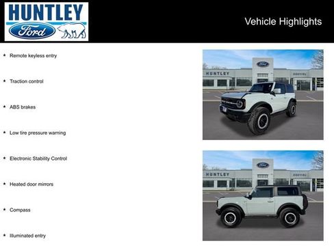 Used 2023 Ford Bronco Outer Banks w/ Sasquatch Package image 2