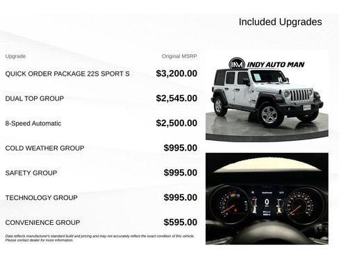Used 2021 Jeep Wrangler Unlimited Sport AWD/4WD image 18