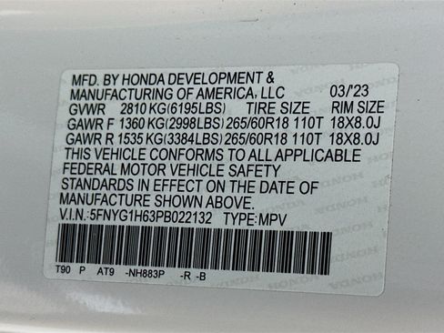 Used 2023 Honda Pilot TrailSport image 32