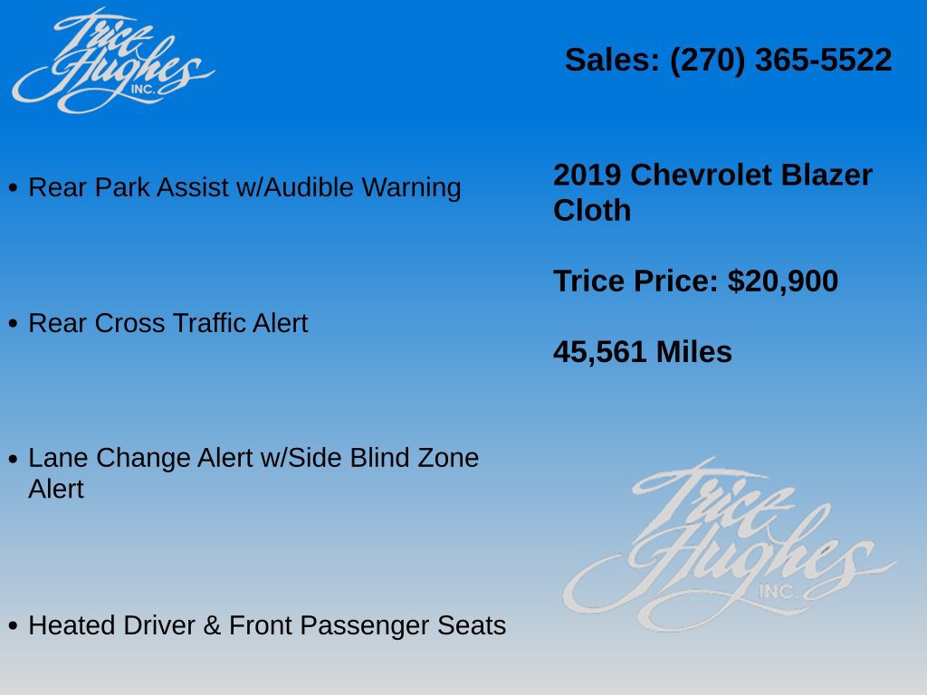 Used 2019 Chevrolet Blazer LT AWD/4WD image 7
