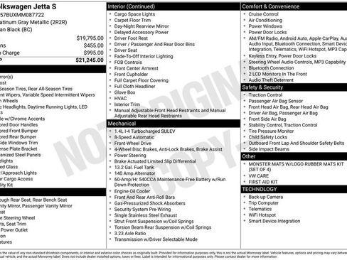 Used 2021 Volkswagen Jetta S image 30