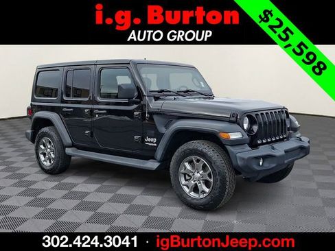 Used 2020 Jeep Wrangler Unlimited Sport image 1