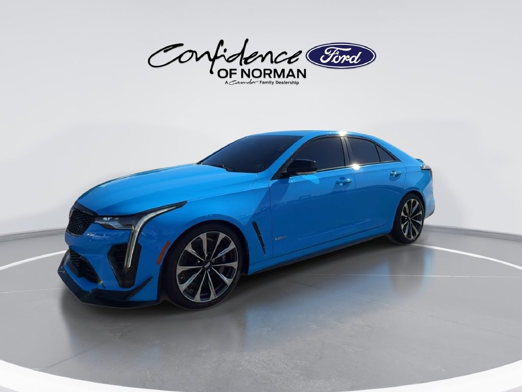 Used 2022 Cadillac CT4 V Blackwing w/ Carbon Fiber 1 Package RWD image 6