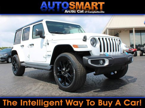 Used 2023 Jeep Wrangler Unlimited Sahara w/ Cold Weather Group AWD/4WD image 1