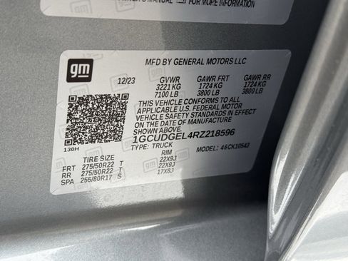 Used 2024 Chevrolet Silverado 1500 LTZ image 30