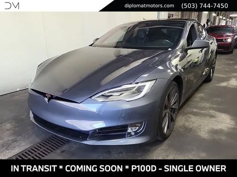 Used 2019 Tesla Model S P100D AWD/4WD image 1