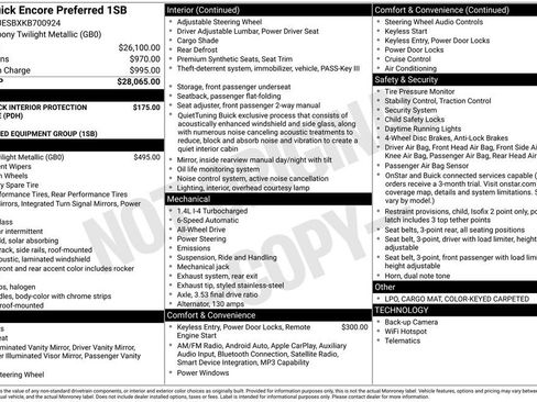 Used 2019 Buick Encore Preferred image 11