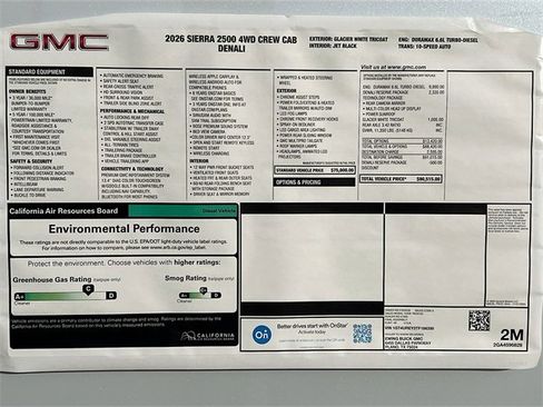 New 2026 GMC Sierra 2500 Denali w/ Denali Reserve Package image 21