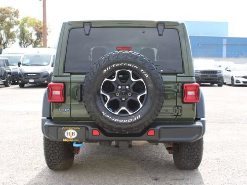 Used 2023 Jeep Wrangler Unlimited Rubicon 4xe w/ Cold Weather Group AWD/4WD image 4
