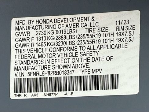 Used 2024 Honda Odyssey Touring image 35
