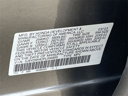 Used 2023 Acura MDX FWD w/ Technology Package image 34