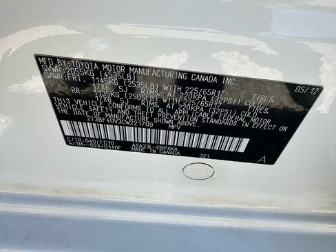 Used 2012 Toyota RAV4 4WD w/ Value Pkg image 48