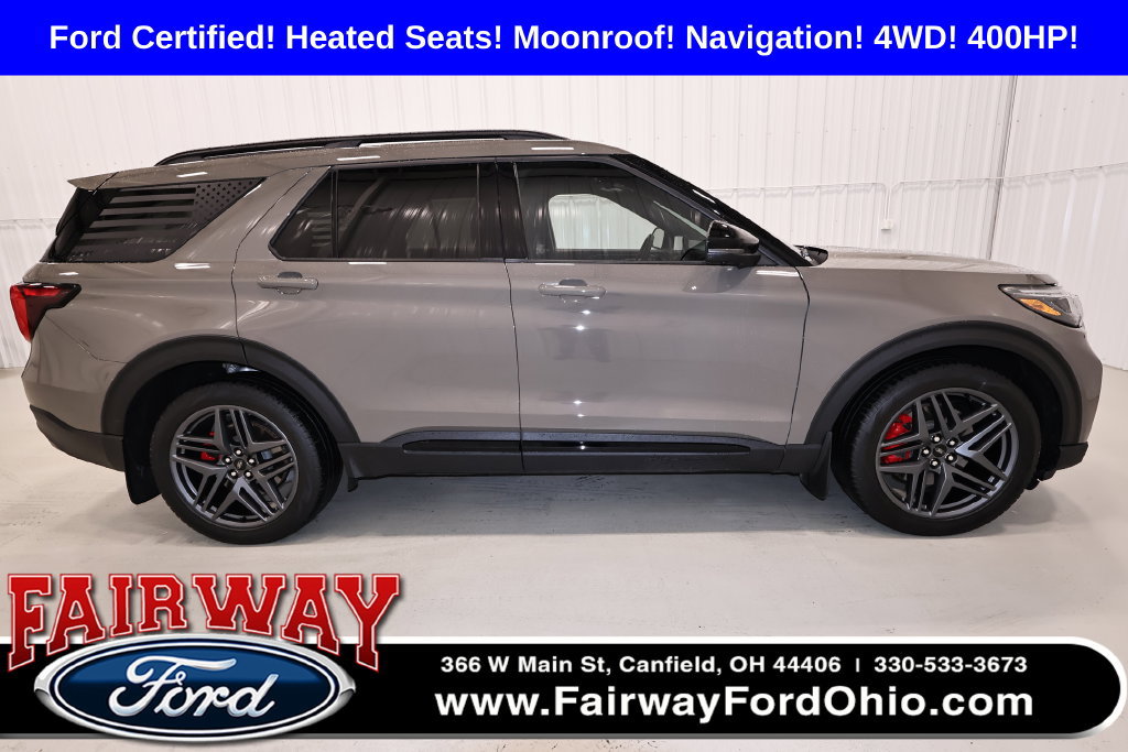 Certified 2026 Ford Explorer ST w/ Sun And Sound Package AWD/4WD image 1