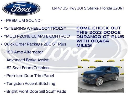 Used 2022 Dodge Durango GT image 15