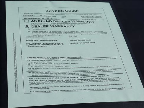 Used 2024 Chevrolet Silverado 1500 RST w/ Convenience Package II AWD/4WD image 63