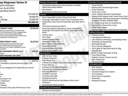 Used 2023 Jeep Wagoneer Series III w/ Premium Group I image 26