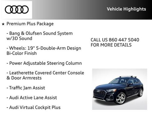 Certified 2023 Audi Q5 2.0T Premium Plus w/ Premium Plus Package AWD/4WD image 22
