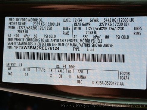 Used 2024 Ford F350 Lariat w/ Lariat Ultimate Package image 72