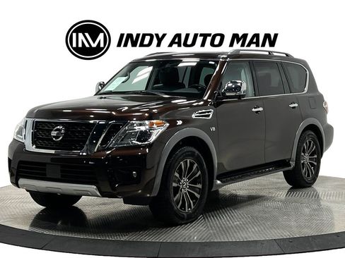 Used 2018 Nissan Armada Platinum w/ Captain Seat Package AWD/4WD image 8